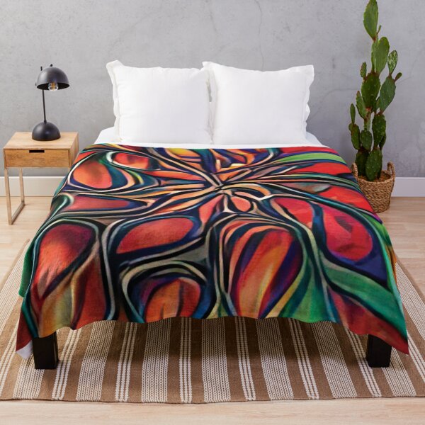 Item preview, Vibrant Life Abstract Digital Paintings designed and sold by ThinkFun! Design.