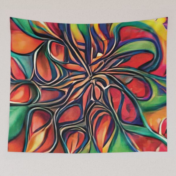 Item preview, Vibrant Life Abstract Digital Paintings designed and sold by ThinkFun! Design.