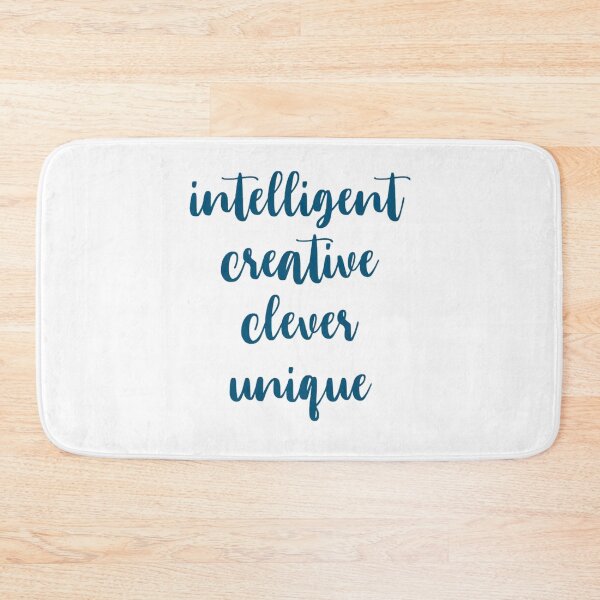Item preview, Intelligent Creative Clever Unique designed and sold by PottersArt.