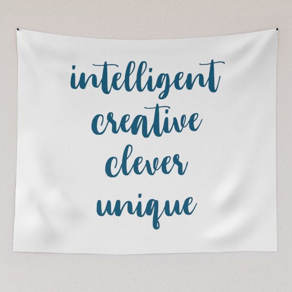 Item preview, Intelligent Creative Clever Unique designed and sold by PottersArt.