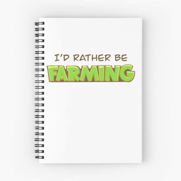 Item preview, I’d rather be farming designed and sold by palmwooddesigns.