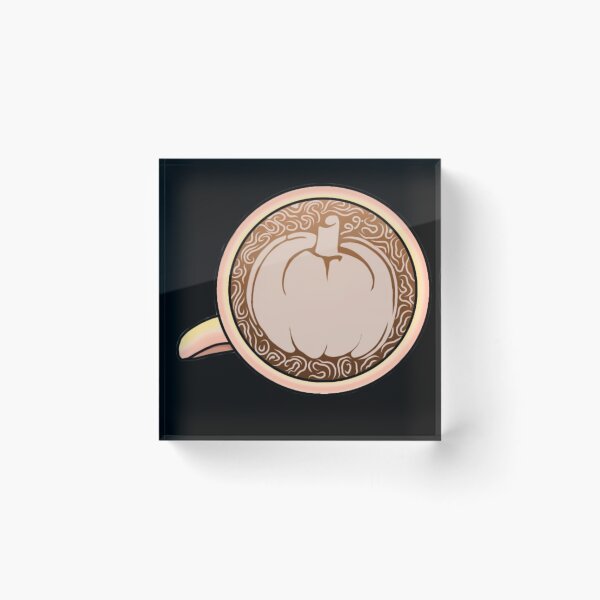Item preview, Pumpkin spice latte art designed and sold by Artistkhg.