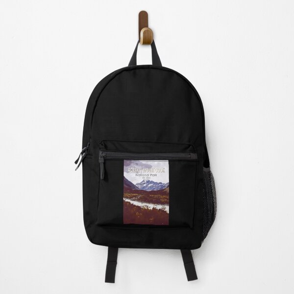 Artikelvorschau, Aoraki Mount Cook Nationalpark Neuseeland Vintage entworfen und verkauft von KrisSidDesigns.