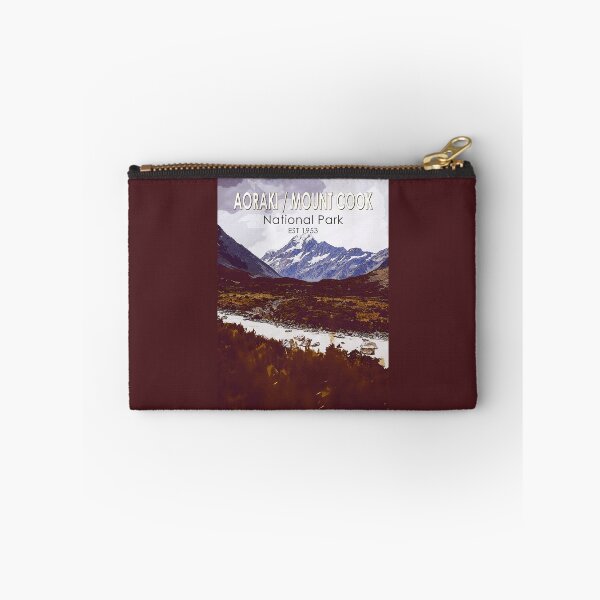 Item preview, Aoraki Mount Cook National Park New Zealand Vintage designed and sold by KrisSidDesigns.