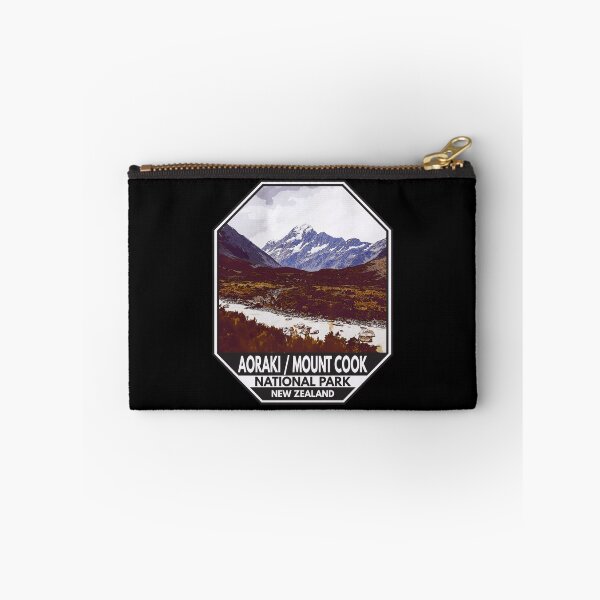 Aperçu de l'œuvre Emblème du parc national Aoraki Mount Cook de Nouvelle-Zélande créée et vendue par KrisSidDesigns.