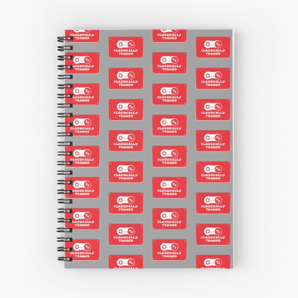Item preview, Classically Trained - Red (on Grey) designed and sold by PawsitiveMum3.