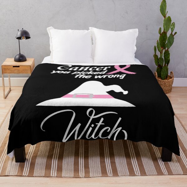 Item preview, Cancer you picked the wrong witch designed and sold by pnkpopcorn.