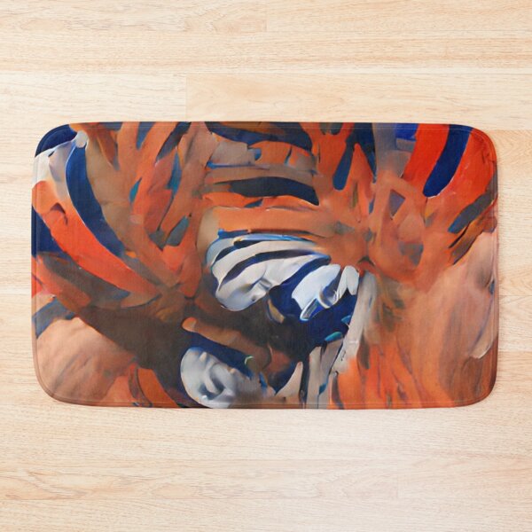 Item preview, Abstract Orange and Blue designed and sold by 3hornCreations.