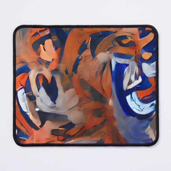Item preview, Abstract Orange and Blue designed and sold by 3hornCreations.