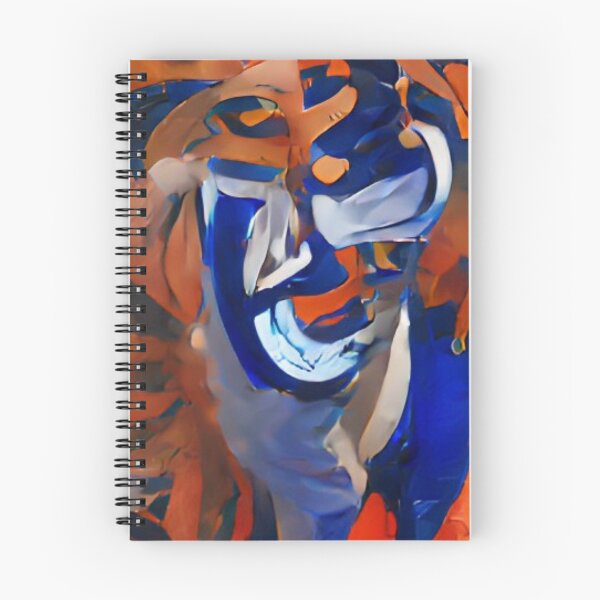 Item preview, Abstract Orange and Blue designed and sold by 3hornCreations.