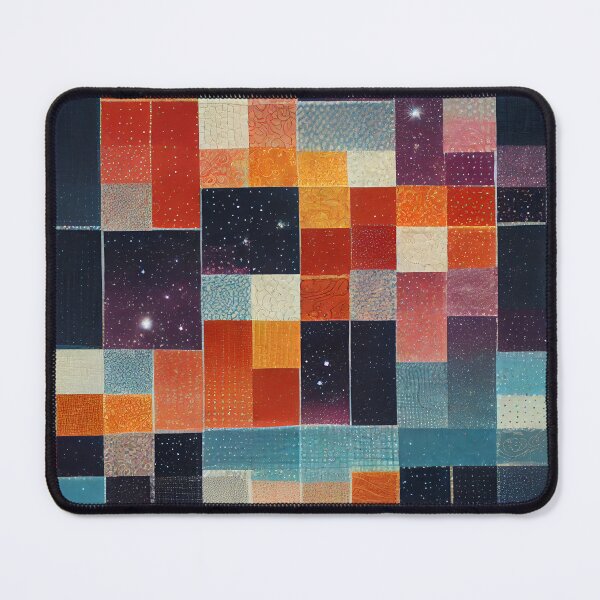 Artikelvorschau, Quilted Galaxies Kosmisches Patchwork-Universum entworfen und verkauft von MythicPrompts.