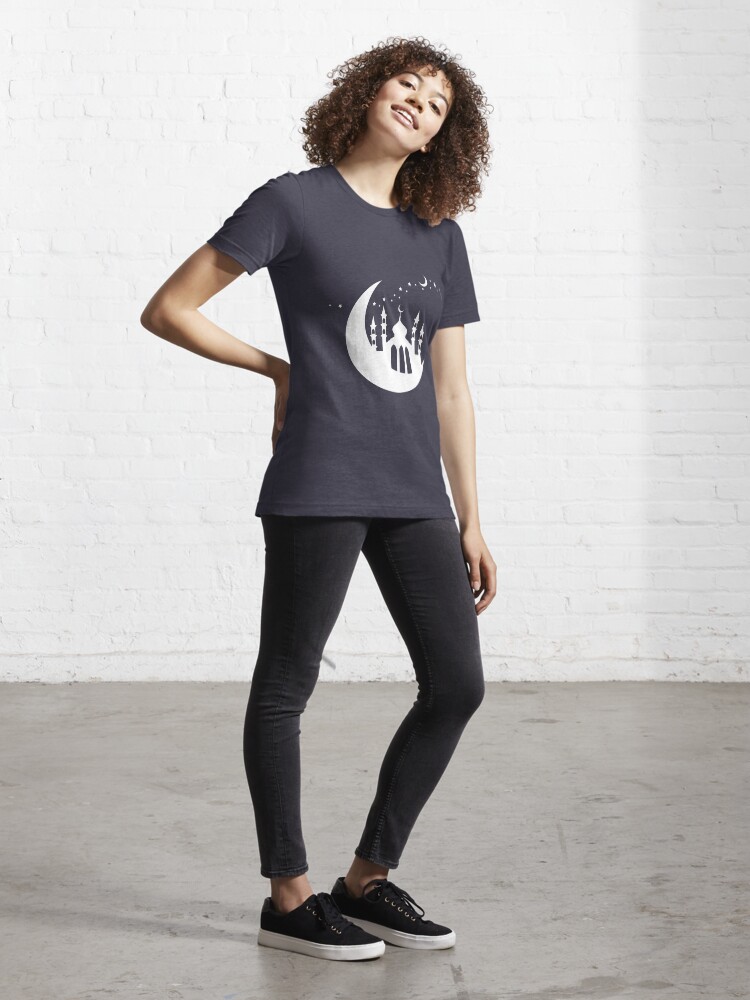 Thumbnail 4 von 7, Essential T-Shirt, Moon mosque designt und verkauft von dynamitfrosch.