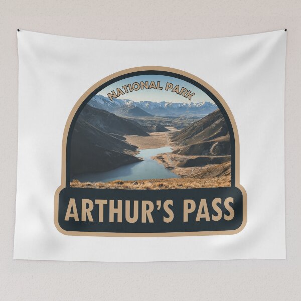 Item preview, Arthur's Pass National Park New Zealand designed and sold by KrisSidDesigns.