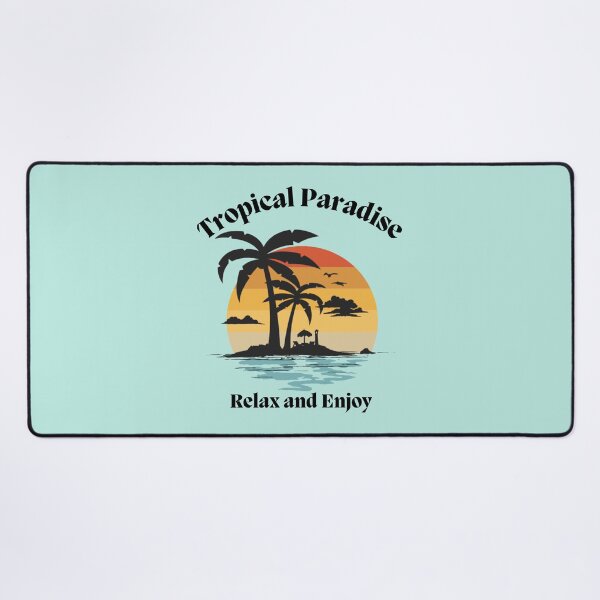 Item preview, Tropical Paradise - Relax & Enjoy designed and sold by MugsAndDuds.