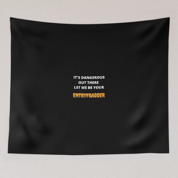 Item preview, Entryfragger fps t-shirt designed and sold by N3rdyThings.