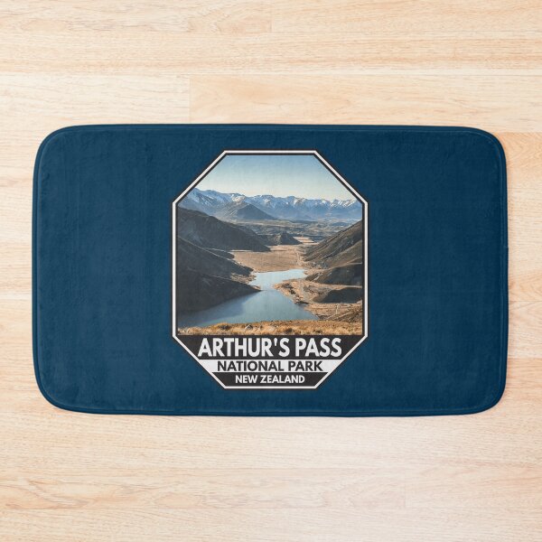 Item preview, Arthur's Pass National Park New Zealand Emblem designed and sold by KrisSidDesigns.