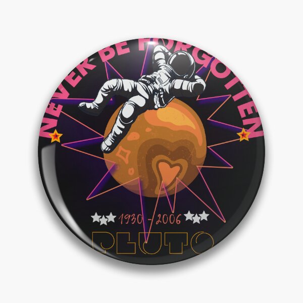 Item preview, Never Be Forgotten Pluto Retro Science Funny Design New designed and sold by mangaworldart.