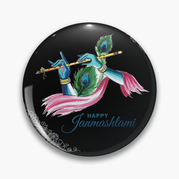 Item preview, Happy janmaashtami Essential T-Shirt designed and sold by PRECALB OUTFIT.