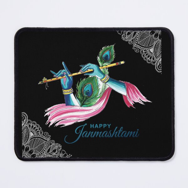 Item preview, Happy janmaashtami Essential T-Shirt designed and sold by PRECALB OUTFIT.