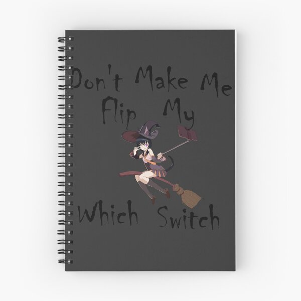 Item preview, Halloween Don't make me flip my witch switch cat girl designed and sold by brendanre.