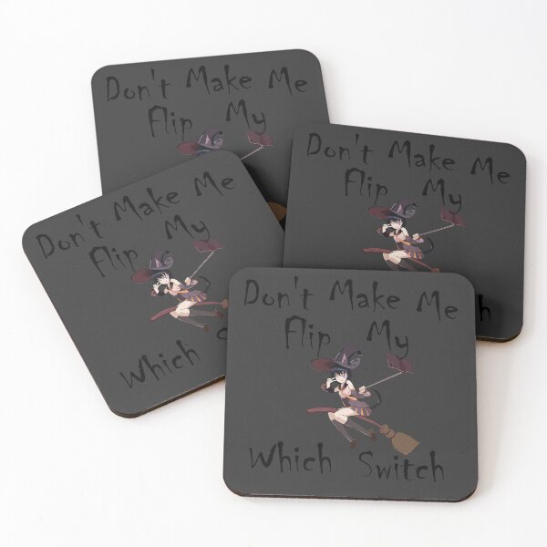 Item preview, Halloween Don't make me flip my witch switch cat girl designed and sold by brendanre.