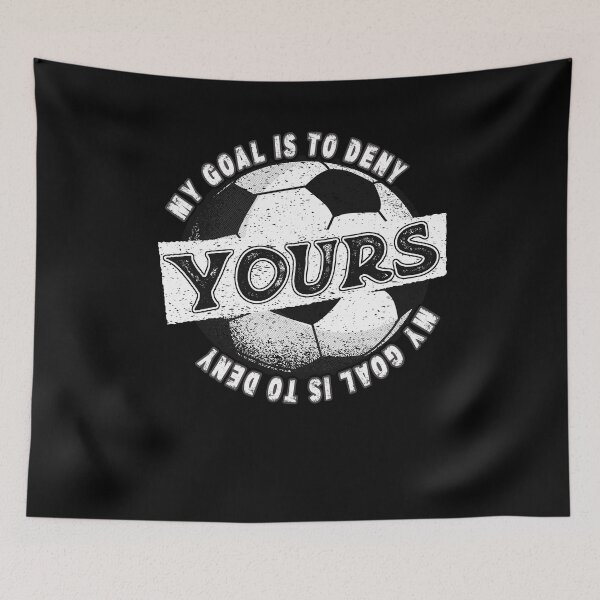 Item preview, Retro My Goal Is To Deny Yours Soccer Goalie Cute Distressed Soccer Gift designed and sold by Countrysmart.