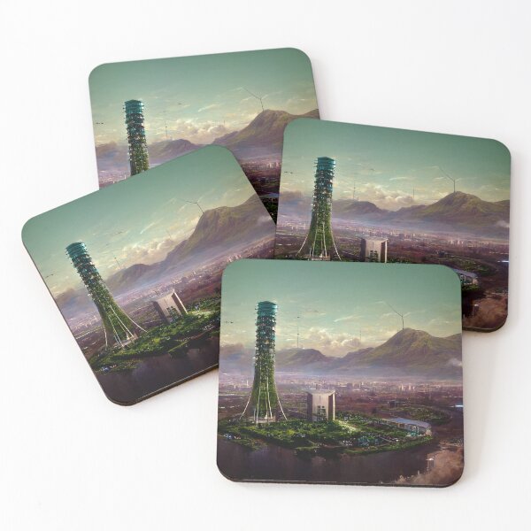 Item preview, Future Tesla Tower designed and sold by YoDrello.