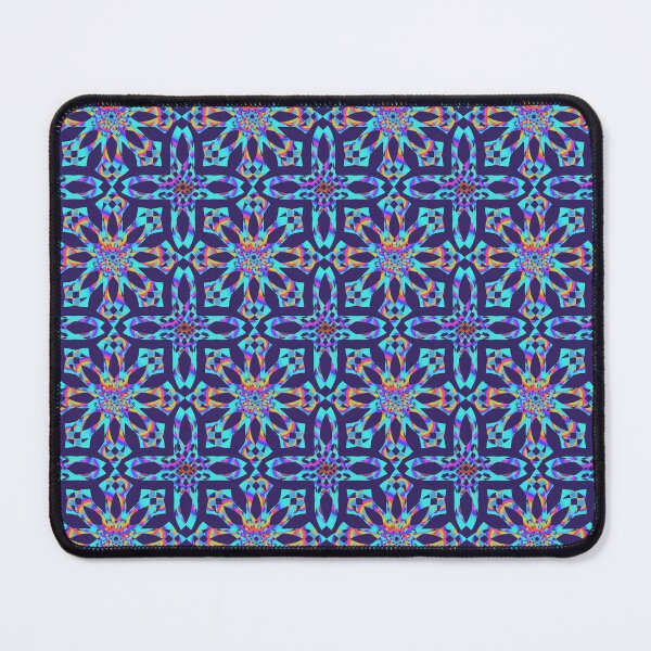 Item preview, Solar Flares Pattern (Multicolour on Deep Blue) designed and sold by CadenceLG.