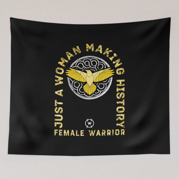 Item preview, Just a Woman Making History - Female Warrior designed and sold by wingstar.