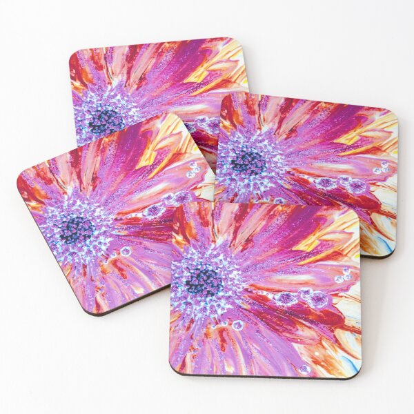 Item preview, Flower in bright colors pink designed and sold by MTKart.