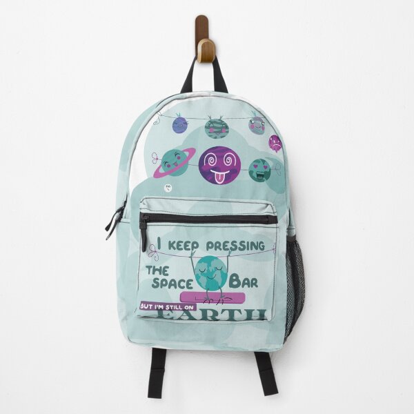 Item preview, Earth with the whole solar system, space bar comes a side , I keep pressing the space bar, But I am still on Earth designed and sold by Lowrain Nabih.