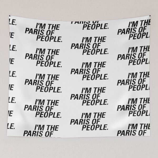 Item preview, Copy of Gina's Shirt I'm the Paris of people  |  Brooklyn 99 designed and sold by clamentine.