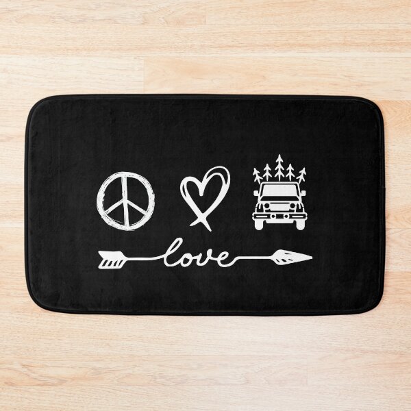 Item preview, Peace Love offroad - 4 x 4 offroad driver designed and sold by Raiko-art.