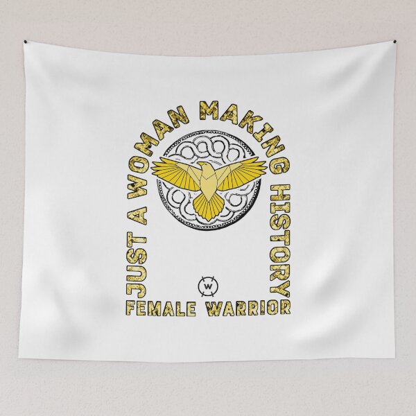 Item preview, Just a Woman Making History - Female Warrior designed and sold by wingstar.
