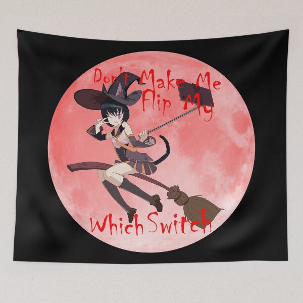 Item preview, Halloween Don' make me flip my witch switch cat girl designed and sold by brendanre.