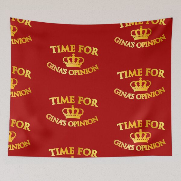 Item preview, Time for Gina's Opinion  |  Brooklyn 99 designed and sold by clamentine.