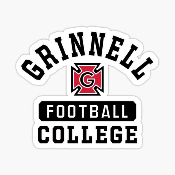"Grinnell College Football Team" Sticker for Sale by 1991vintage