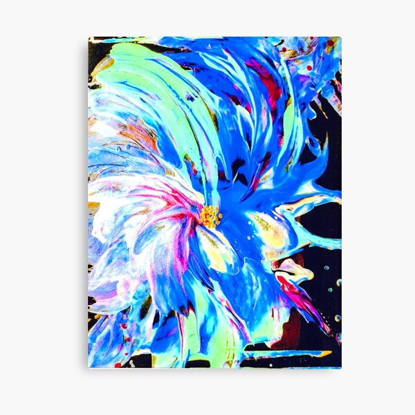Item preview, Blue flower water drop designed and sold by MTKart.