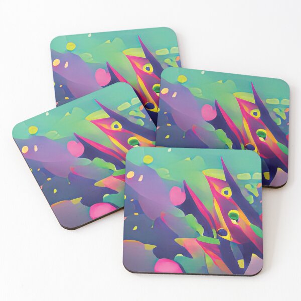 Item preview, Vibrant Life Abstract Digital Paintings designed and sold by ThinkFun! Design.