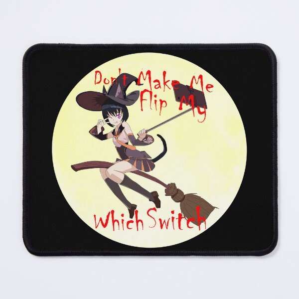 Item preview, Halloween Don't make me flip my witch switch cat girl designed and sold by brendanre.