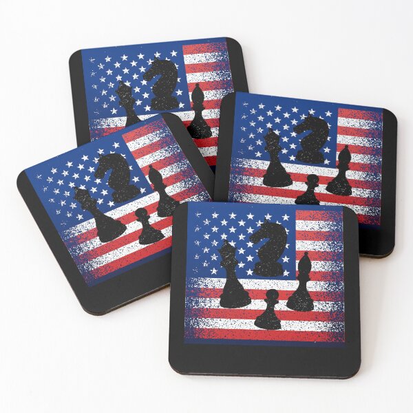 Item preview,  Chess Club Gift, Chess Player Funny Chess Tee, USA Flag designed and sold by Norstyle.