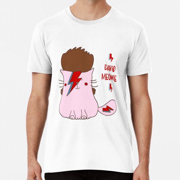 David Meowie Premium T-Shirt