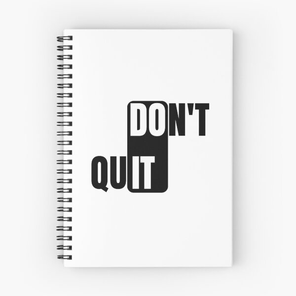 Item preview, Don't Quit designed and sold by BlaqboyDesigns.