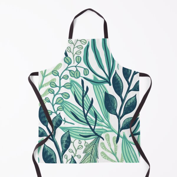 Item preview, Pattern Floral Natural Green White designed and sold by kubix81.