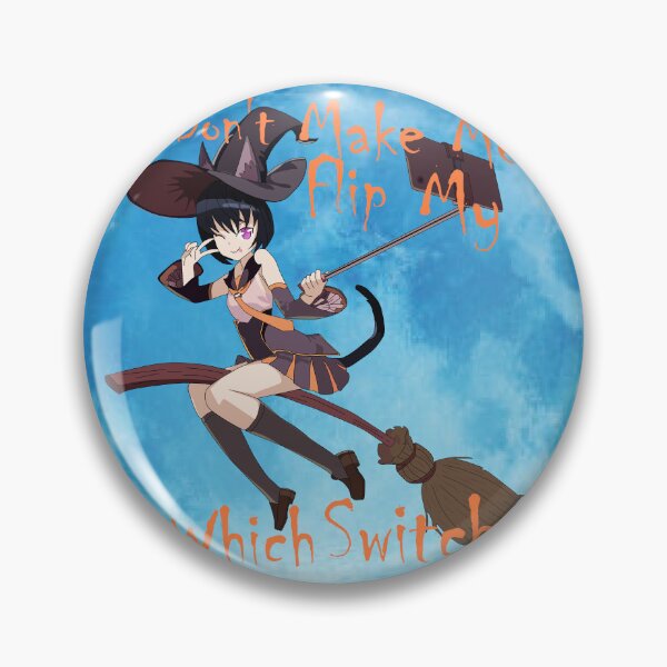 Item preview, Halloween Don't make me flip my witch switch cat girl designed and sold by brendanre.
