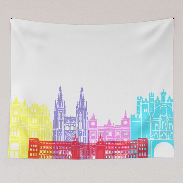 Item preview, Burgos skyline pop  designed and sold by paulrommer.