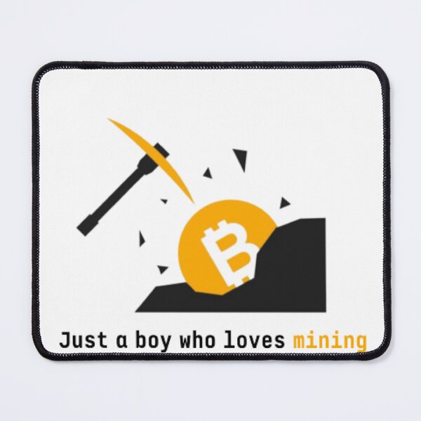 Item preview, Just a boy who loves his mining job designed and sold by The Trend Shopl.