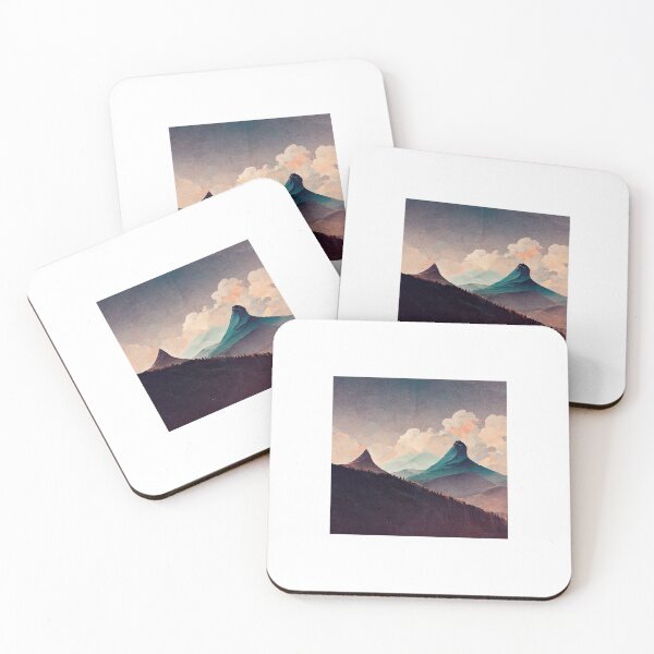 Item preview, mountain background 02 designed and sold by NeuralArtwork.