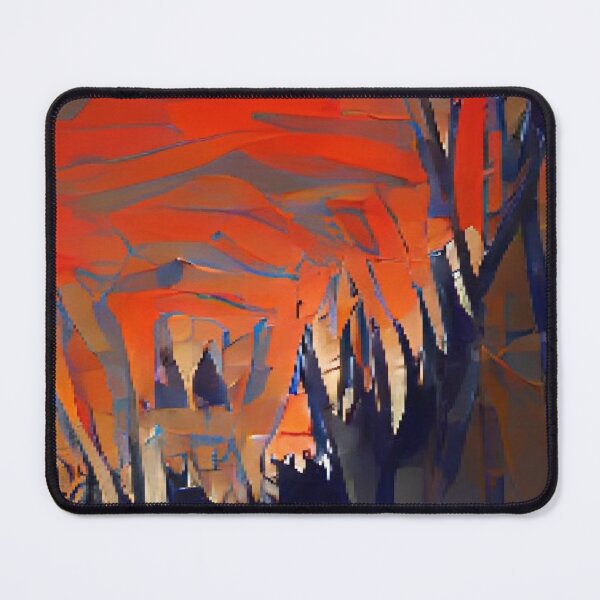 Item preview, Abstract Orange and Blue designed and sold by 3hornCreations.