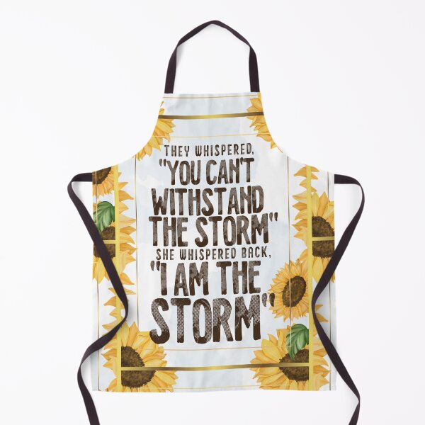 Item preview, They Whispered, "You Can't Withstand The Storm" She Whispered Back, "I Am The Storm" designed and sold by TeesYouWant.